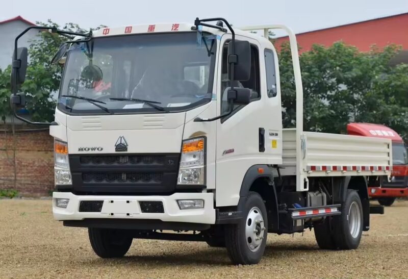 2023 New Howo light 5 tons 8 tons 10 tons cargo truck dump truck for sale price – Image 4