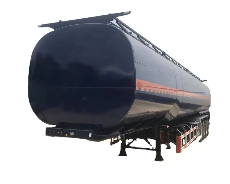 China Manufacturing 4 Axle 80000 liters Water Tank Trailer Fuel Tanker Trailer For Sale