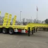 50-100 Tons Hydraulic Low Bed Trailer with Detachable gooseneck - Image 4