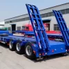 50-100 Tons Hydraulic Low Bed Trailer with Detachable gooseneck - Image 5
